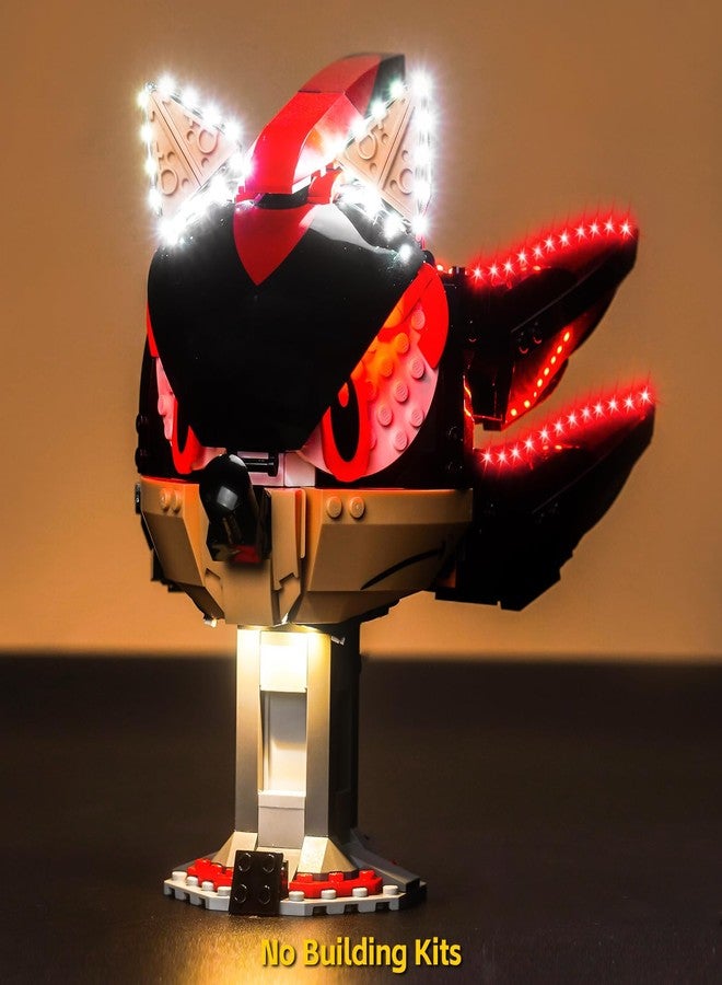 BrickBling LED Lighting Kit Only, Compatible with Lego Sonic The H' Edgehog: Shadow The H' Edgehog (NO Model), Lights Compatible with Lego 77000 Play Set (Classic Version Light) - Image 2
